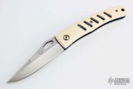 Linerlock Folder - Ivory Micarta