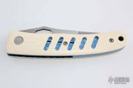 Linerlock Folder - Ivory Micarta
