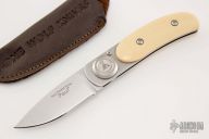 LM11800 Paul Knife - Ivory Paper Micarta - First Production Run
