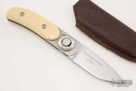 LM11800 Paul Knife - Ivory Paper Micarta - First Production Run