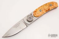 LM12000 Paul Knife - Burlwood