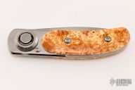 LM12000 Paul Knife - Burlwood