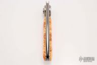 LM12000 Paul Knife - Burlwood