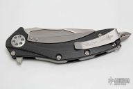 Matrix Hand Ground Tri-Tone Stonewash - Black G-10