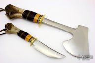 Michigan Hunter and Camp Axe