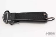 Military Paratrooper Gravity Knife - Custom Damascus Blade