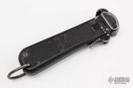 Military Paratrooper Gravity Knife - Custom Damascus Blade