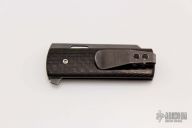 Mini Tanto Flipper - Carbon Fiber Linerlock