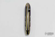 Miniature Linerlock - Damascus/Titanium/Gold