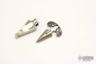 Miniature Push Dagger - Engraved