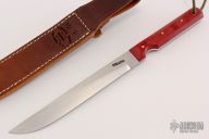 Model 10-7" - Salt Fisherman & Household Utility - Red Linen