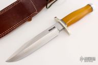 Model 14 CDT - Yellow Linen Micarta