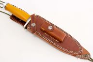Model 14 CDT - Yellow Linen Micarta