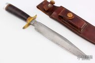 Model 1-8 - 1950's Heiser Brown Button Sheath