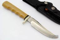 Model 3-5 - Bone Linen Micarta w/ Compass