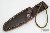 Model 8-4 Brown Leather Sheath - WAXED