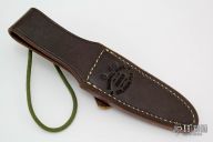 Model 8-4 Brown Leather Sheath - WAXED