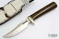 Model 8-4X - Trout and Bird Knife (Old Style) Lignum Vitae