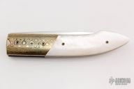 Mokume and Pearl Linerlock