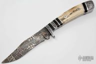 Mosaic Damascus and Mastodon Hunter