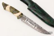 Mosaic Damascus Fixed Blade