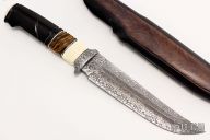 Mosaic Damascus Fixed Blade