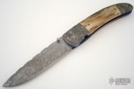 Model LLC - Damascus & Mammoth Linerlock