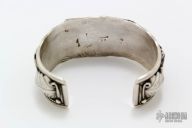 Navajo Sterling Bear Claw Bracelet