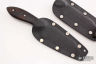 Neck Knife - Laminated Steel