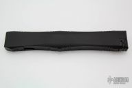 Nemesis IV - Hand Ground Damascus / Black Hardware