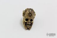 Norseman Bead - Brass