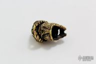 Norseman Bead - Brass