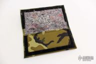 Nylon Velcro Stider Knives Case - Woodland Camo