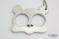Panda Skull Keychain Knuckle