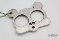 Panda Skull Keychain Knuckle