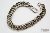 Persian 4in1 Bracelet - Sterling and Punched Titanium