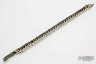 Persian 4in1 Bracelet - Sterling and Punched Titanium