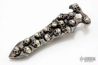 Pile of Skulls Money Clip