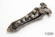 Pile of Skulls Money Clip