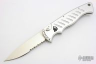 Pocket - Silver/Mirror/Serrated