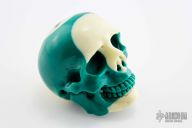 Pool Ball Carved Skull