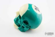 Pool Ball Carved Skull