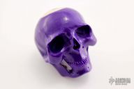 Pool Ball Carved Skull