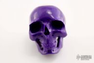 Pool Ball Carved Skull