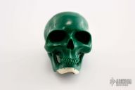 Pool Ball Carved Skull