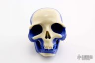Pool Ball Carved Skull