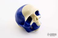Pool Ball Carved Skull