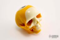 Pool Ball Carved Skull