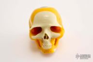 Pool Ball Carved Skull