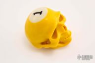 Pool Ball Carved Skull